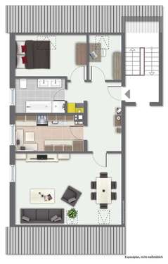 Foto - Wohnung zum Kaufen in Bischofsheim 199.000,00 € 74.03 m²