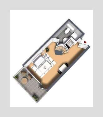 Foto - Wohnung zum Mieten in Ober-Olm 550,00 € 41 m²
