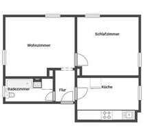 Wohnung zum Mieten in Dortmund 481,00 € 52.7 m²