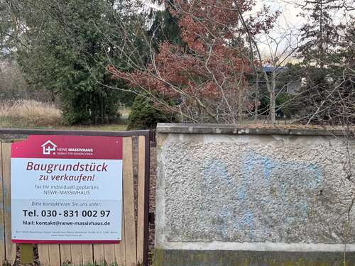 Foto - Grundstück zu verkaufen in Bernau 195.000,00 € 550 m²