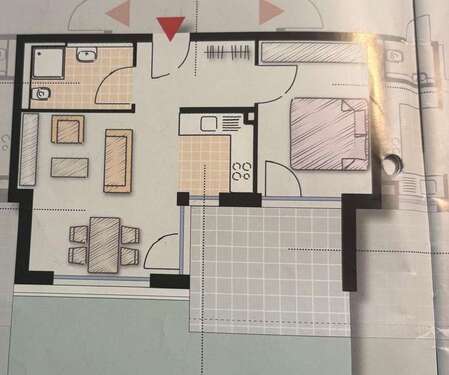 Foto - Wohnung zum Kaufen in Ludwigsburg 299.000,00 € 51.01 m²