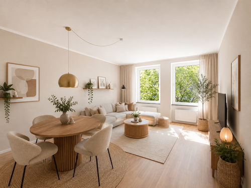 Foto - Wohnung zum Mieten in Düsseldorf 1.100,00 € 61.04 m²