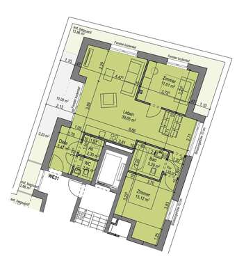 Foto - Wohnung zum Kaufen in Berlin 681.200,00 € 94 m²