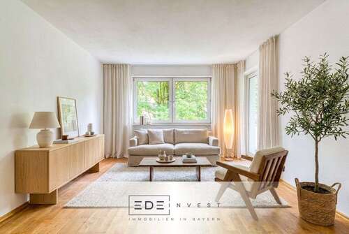 Foto - Wohnung zum Kaufen in Augsburg 297.000,00 € 66.64 m²