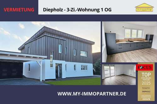Foto - Wohnung zum Mieten in Diepholz 934,50 € 89 m²