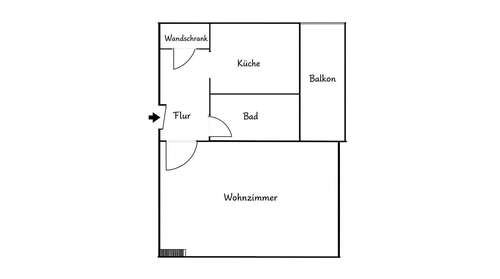 Foto - Wohnung zum Kaufen in Berlin 178.000,00 € 38.98 m²