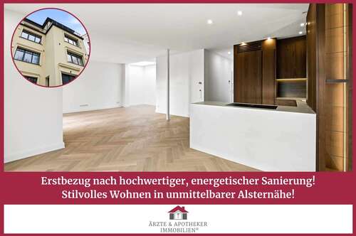 Foto - Wohnung zum Kaufen in Hamburg Winterhude 2.098.000,00 € 131.41 m²