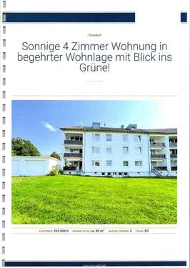 Foto - Wohnung zum Mieten in Troisdorf 1.150,00 € 80 m²