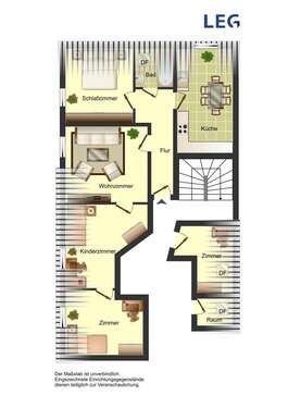 Foto - Wohnung zum Mieten in Schwerte 529,00 € 74.74 m²