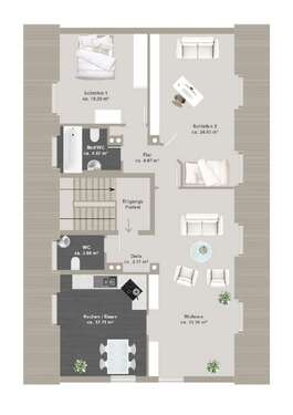 Foto - Wohnung zum Kaufen in München 457.500,00 € 85.5 m²