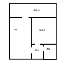 Wohnung zum Mieten in Leverkusen 275,00 € 34.67 m²