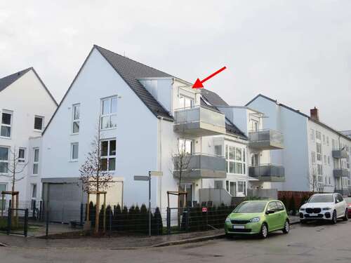 Foto - Wohnung zum Mieten in Augsburg 1.050,00 € 60 m²