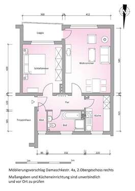 Foto - Wohnung zum Mieten in Solingen 655,00 € 61 m²