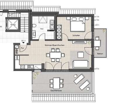 Foto - Wohnung zum Mieten in Bad Vilbel 1.800,00 € 82 m²