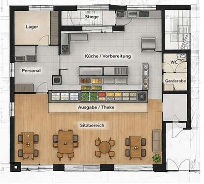 Foto - Büro in Bremerhaven 1.000,00 € 139 m²