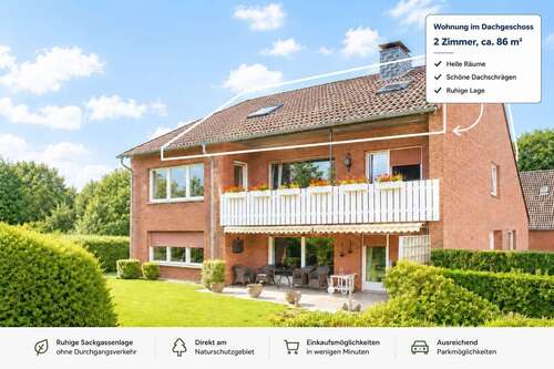 Foto - Wohnung zum Mieten in Oberhausen 900,00 € 86 m²