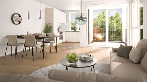 Foto - Wohnung zum Mieten in Meerbusch 1.060,00 € 53 m²