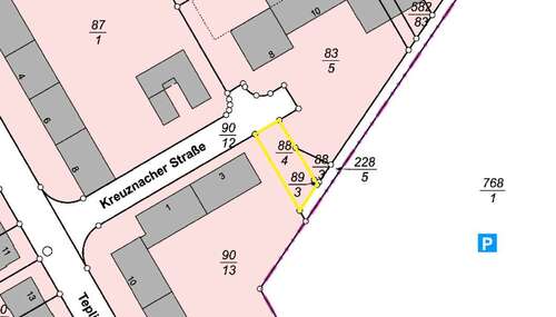 Foto - Grundstück in Wiesbaden 25.000,00 € 169 m²