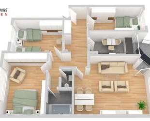 Wohnung zum Kaufen in Meerbusch 330.000,00 € 91 m²