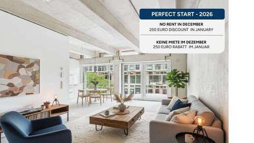 Foto - Wohnung zum Mieten in Berlin 1.078,00 € 53.73 m²