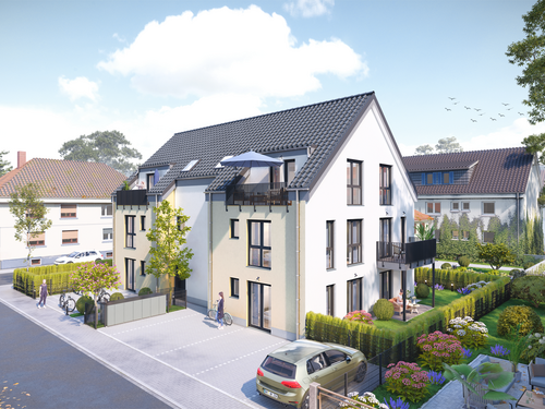 Foto - Wohnung zum Kaufen in Hattersheim am Main 369.000,00 € 64.97 m²
