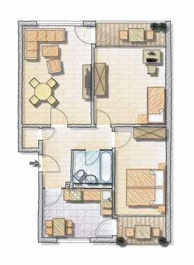Foto - Wohnung zum Kaufen in Emmendingen 313.000,00 € 74 m²