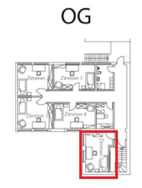 Foto - Wohnung zum Mieten in Duisburg 308,00 € 16.13 m²