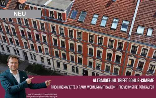 Foto - Wohnung zum Kaufen in Leipzig Gohlis 249.900,00 € 78.4 m²