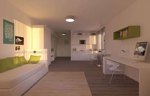 Foto - Wohnung zum Mieten in Hildesheim 658,00 € 28 m²