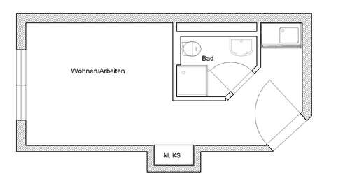 Foto - Wohnung zum Mieten in Bonn 365,00 € 21 m²