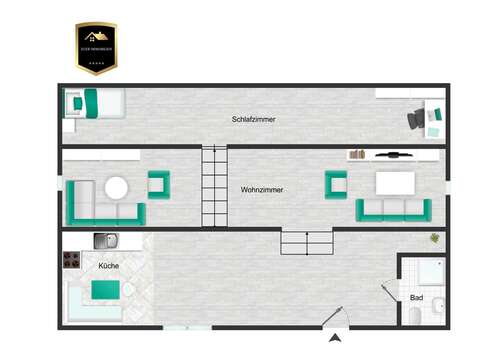 Foto - Wohnung zum Mieten in Kirchardt 550,00 € 40 m²