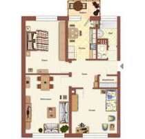 Wohnung zum Mieten in Mönchengladbach 750,00 € 80.42 m²