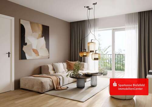 Foto - Wohnung zum Kaufen in Bielefeld 279.000,00 € 62.38 m²