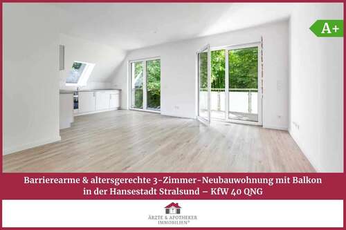 Foto - Wohnung zum Kaufen in Stralsund 359.000,00 € 74.5 m²