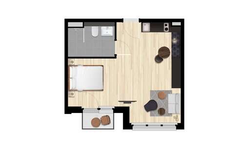 Foto - Wohnen auf Zeit in Berlin 1.215,00 €