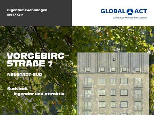Foto - Wohnung zum Kaufen in Köln 499.000,00 € 77.49 m²