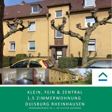 Foto - Wohnung zum Mieten in Duisburg 241,81 € 37.96 m²
