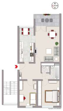 Foto - Wohnung zum Kaufen in Pforzheim 275.000,00 € 79 m²