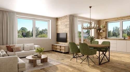 Foto - Wohnung zum Kaufen in Wielenbach 474.000,00 € 67.7 m²