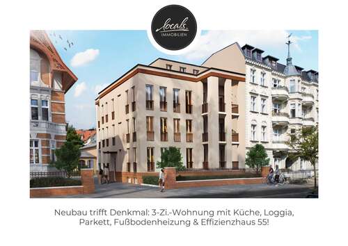 Foto - Wohnung zum Kaufen in Potsdam 659.000,00 € 73.48 m²