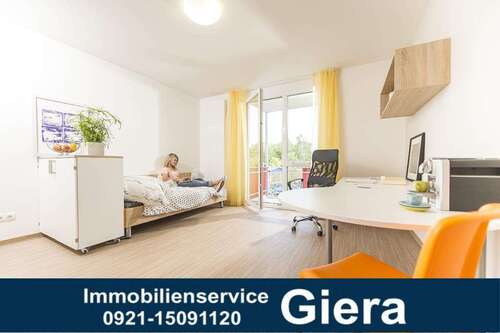 Foto - Wohnung zum Mieten in Bayreuth 370,00 € 28 m²