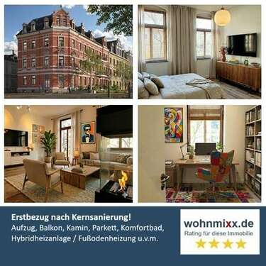 Foto - Wohnung zum Mieten in Chemnitz 500,00 € 58.82 m²