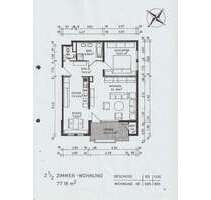 Wohnung zum Mieten in Mannheim 1.200,00 € 77.18 m²