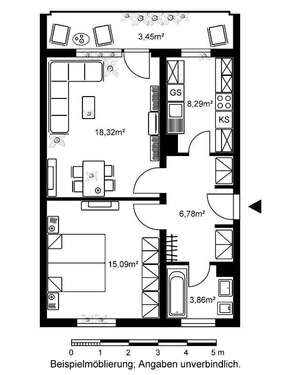 Foto - Wohnung zum Mieten in Friedrichsdorf 769,00 € 55.79 m²