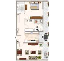 Wohnung zum Mieten in Mönchengladbach 375,29 € 60.48 m²