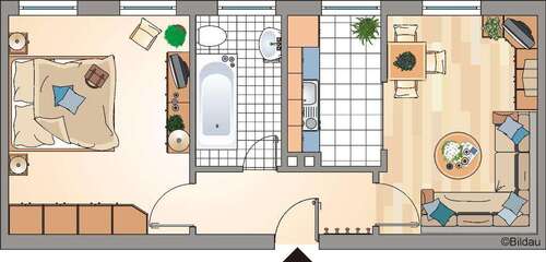 Foto - Wohnung zum Mieten in Recklinghausen 194,56 € 44.5 m²