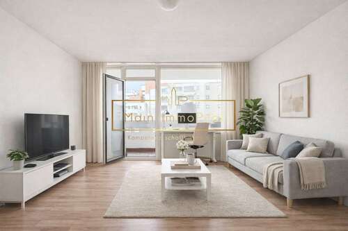 Foto - Wohnung zum Kaufen in Frankfurt am Main 189.000,00 € 34 m²