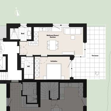 Foto - Wohnung zum Kaufen in Oberstaufen 410.000,00 € 58.53 m²