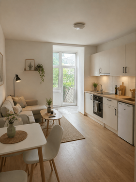 Foto - Wohnung zum Mieten in Duisburg 420,30 € 42.3 m²