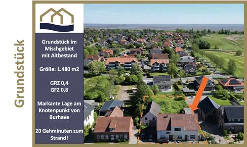 Foto - Grundstück zu verkaufen in Butjadingen 199.000,00 € 1480 m²